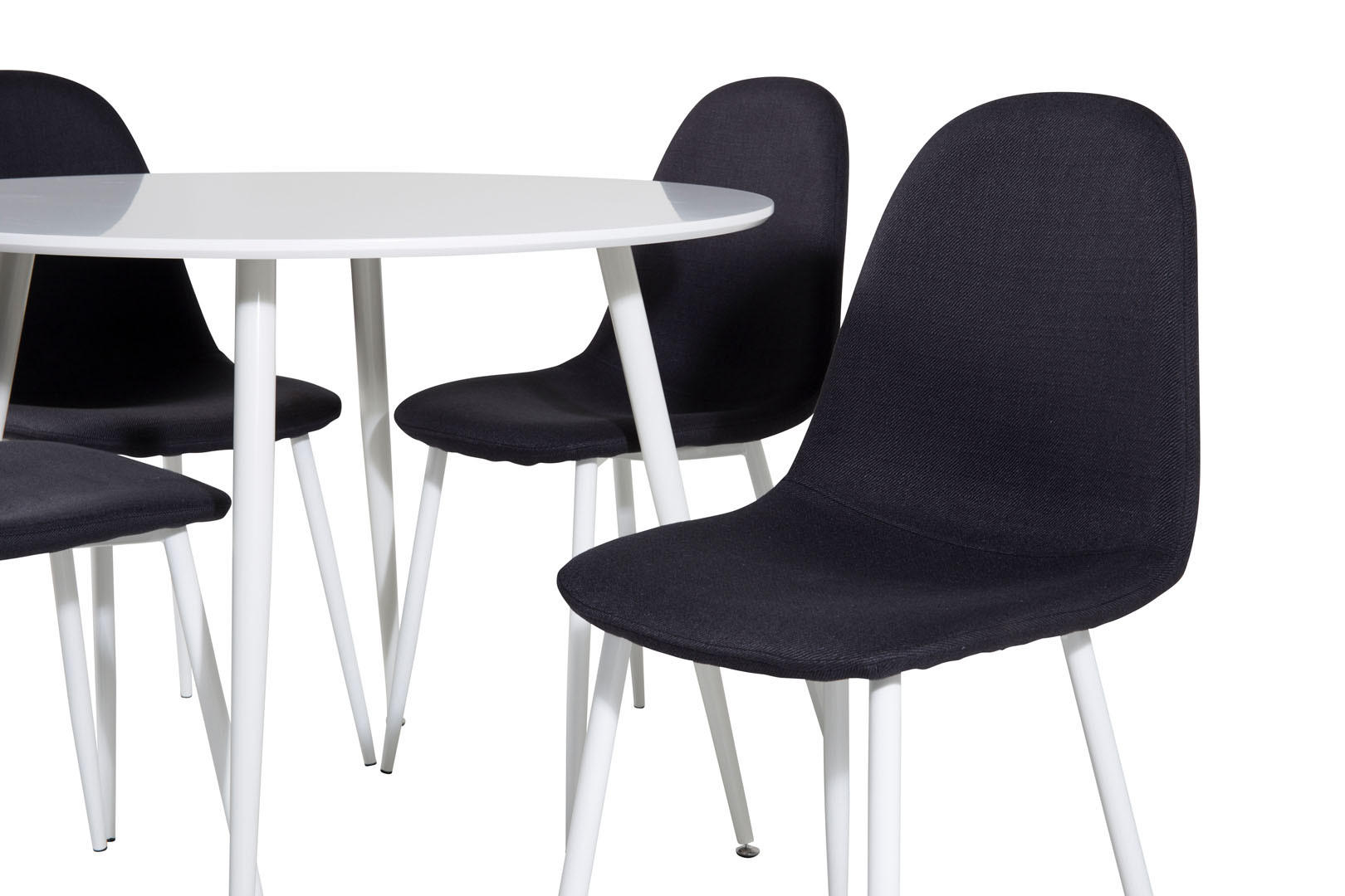 TISCHGRUPPE Schwarz - Schwarz, Holzwerkstoff (100/75/100cm) - ebuy24