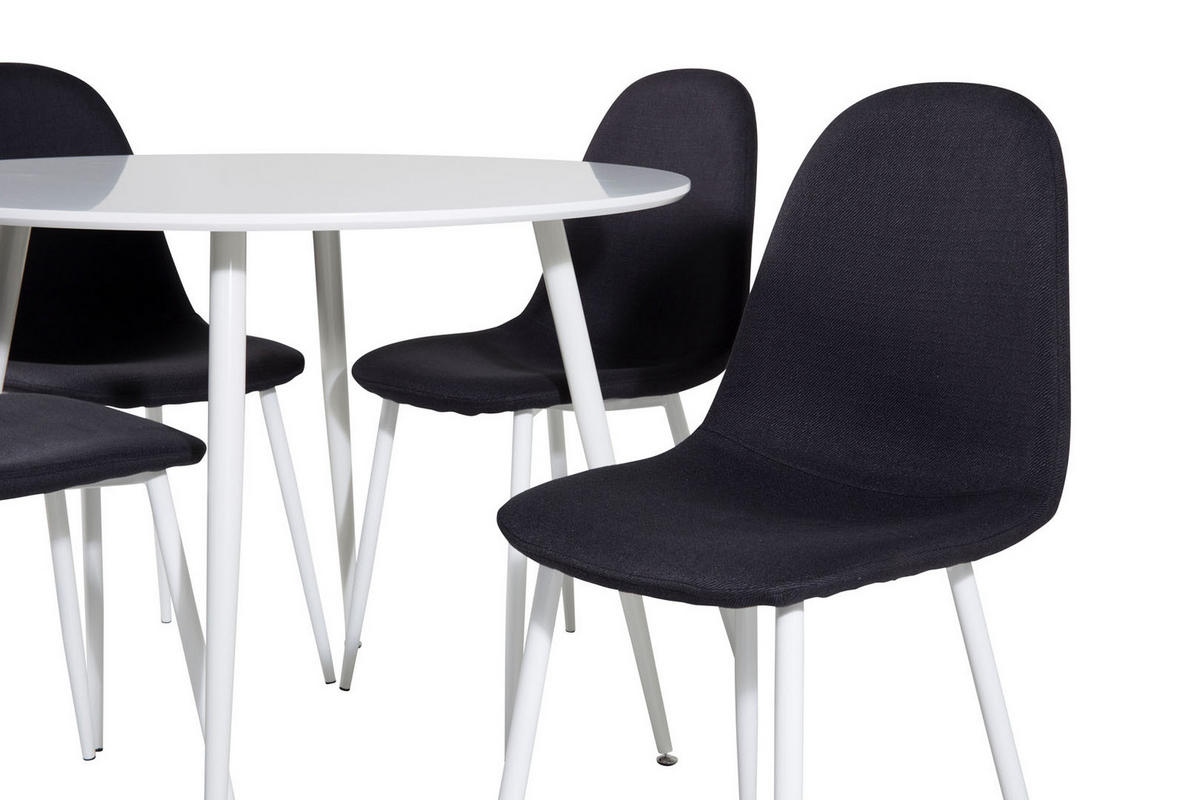 TISCHGRUPPE Schwarz - Schwarz, Holzwerkstoff (100/75/100cm) - ebuy24