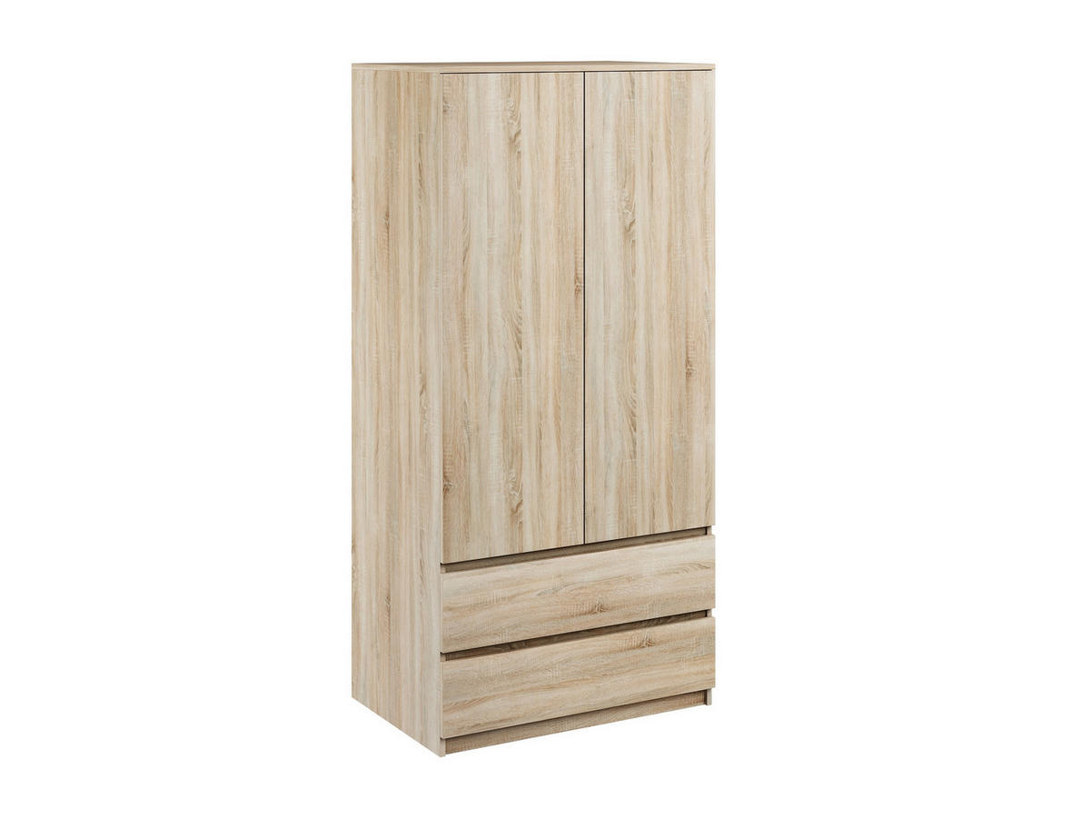 KLEIDERSCHRANK sz07 sonoma - Sonoma Eiche, Holzwerkstoff (86/180/57cm) - roe furniture