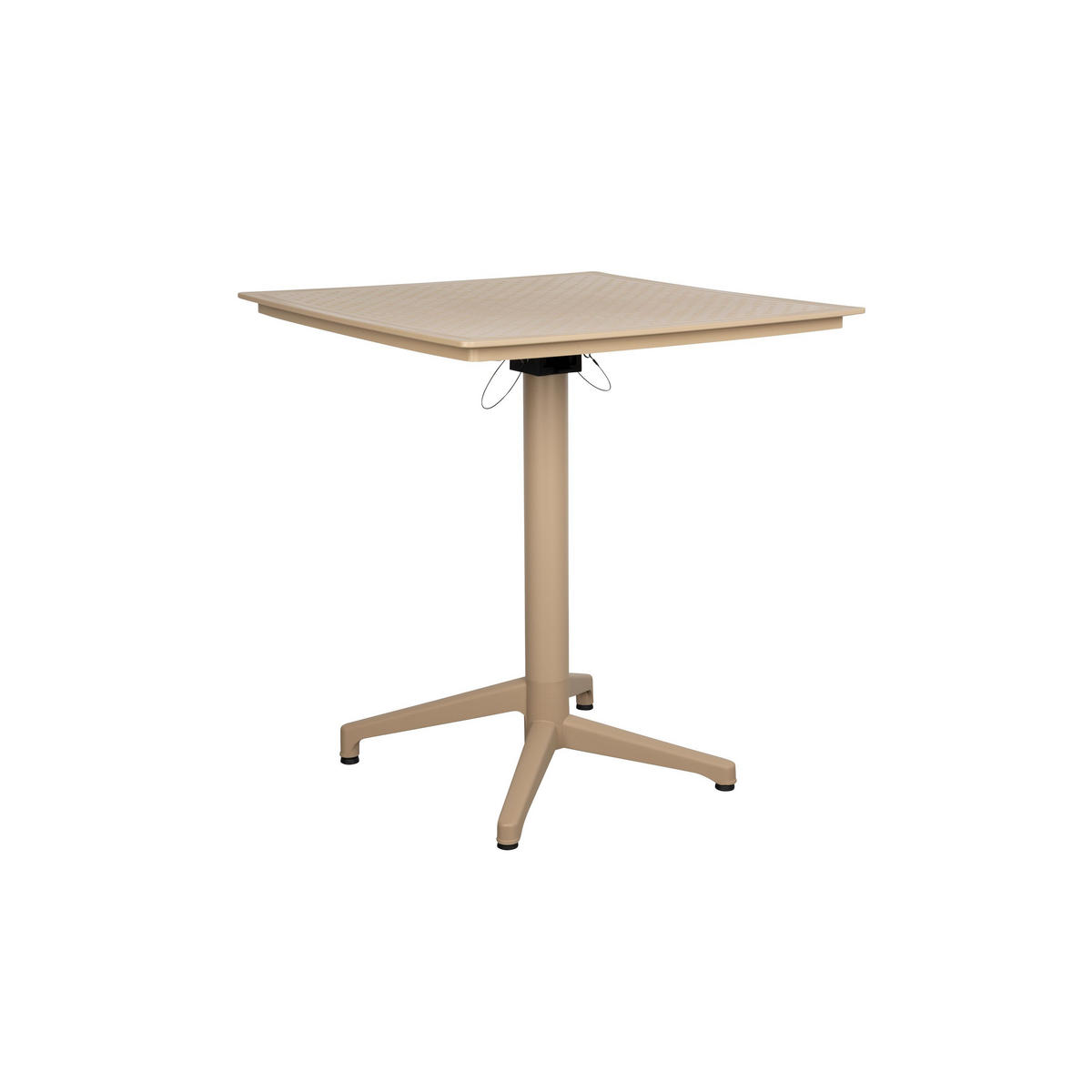 BISTROTISCH George Bistrotisch Beige - Beige, Kunststoff (70/70/76cm) - Housecraft Living