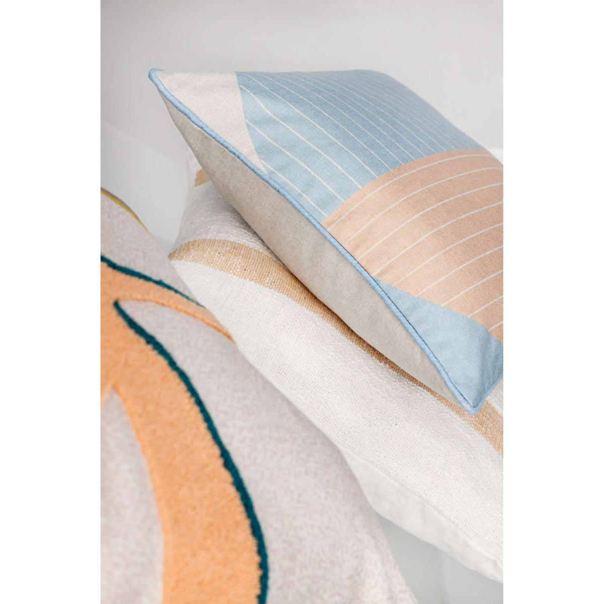 KISSENHÜLLE ANICA - Multicolor, Textil (38/38cm) - Esprit