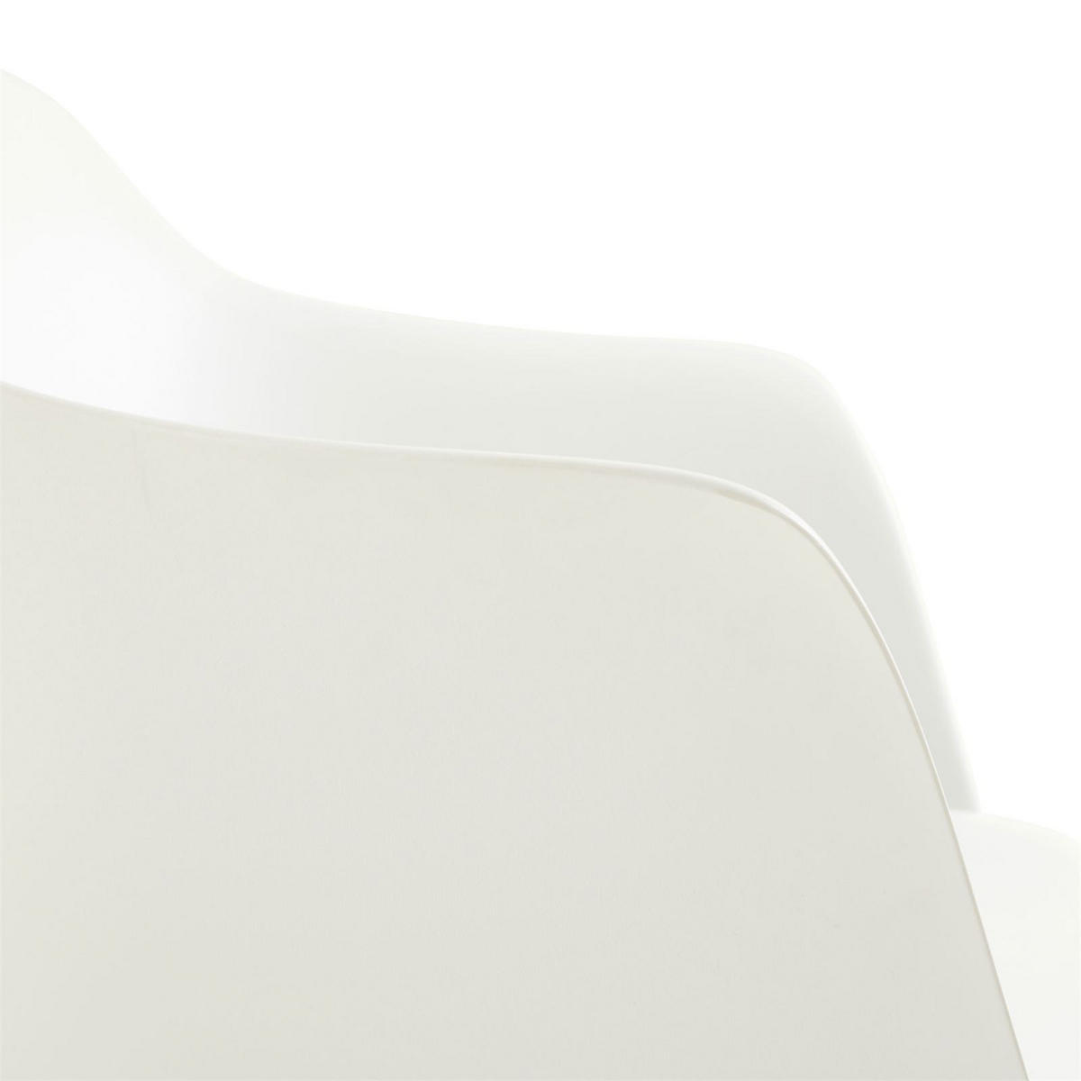 GARTENSTÜHLE FORO 4er-Set weiß - Weiß, Textil (58/82/52cm) - IDIMEX