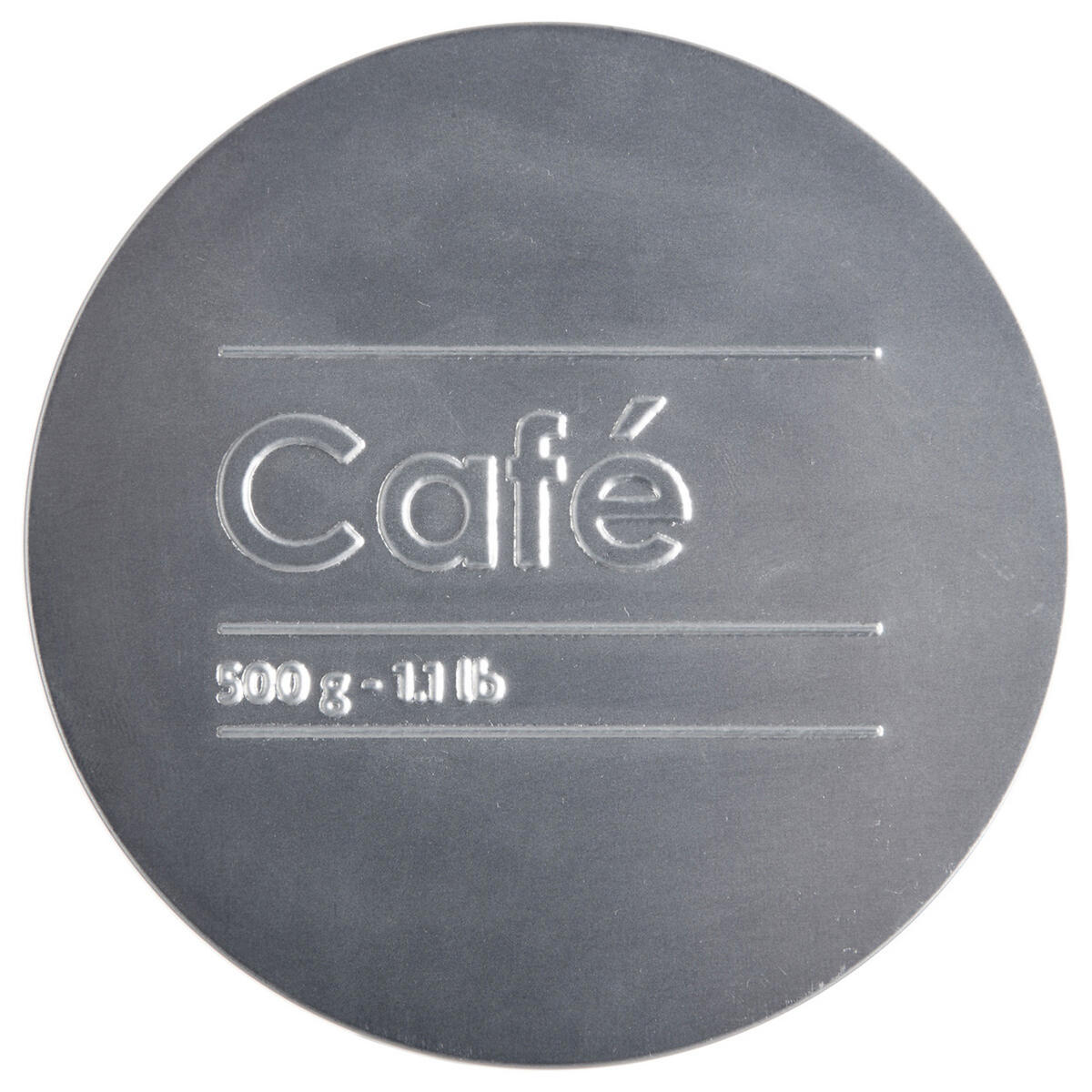 KAFFEEDOSE Black Edition, Weißblech, Schwarz, für 500 g Kaffee - Schwarz, Metall (11/19cm) - 5five Simply Smart