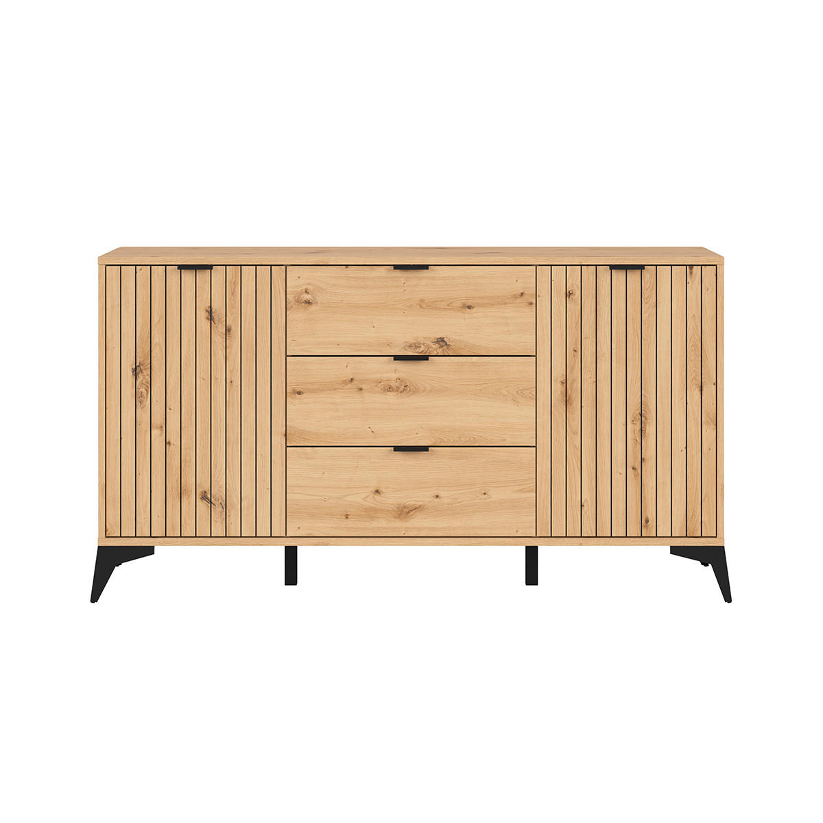 SIDEBOARD Mao Holz - Braun, Holzwerkstoff (150/83/41cm) - Petits-meubles