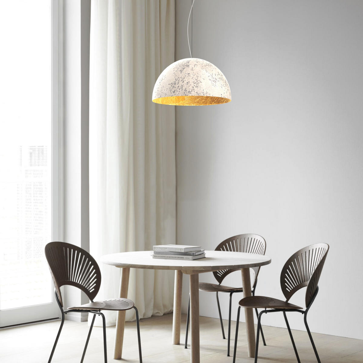 HÄNGELEUCHTE - Grau, Metall (40/40/20cm) - Lumicom