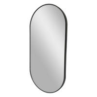 WANDSPIEGEL Corato - Schwarz, Glas/Metall (38.4/2.8/78.4cm) - [en.casa]