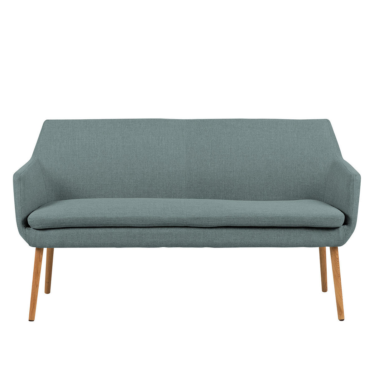 KÜCHENSOFA - Eichefarben/Mintgrün, Textil (159/86/56cm) - home24