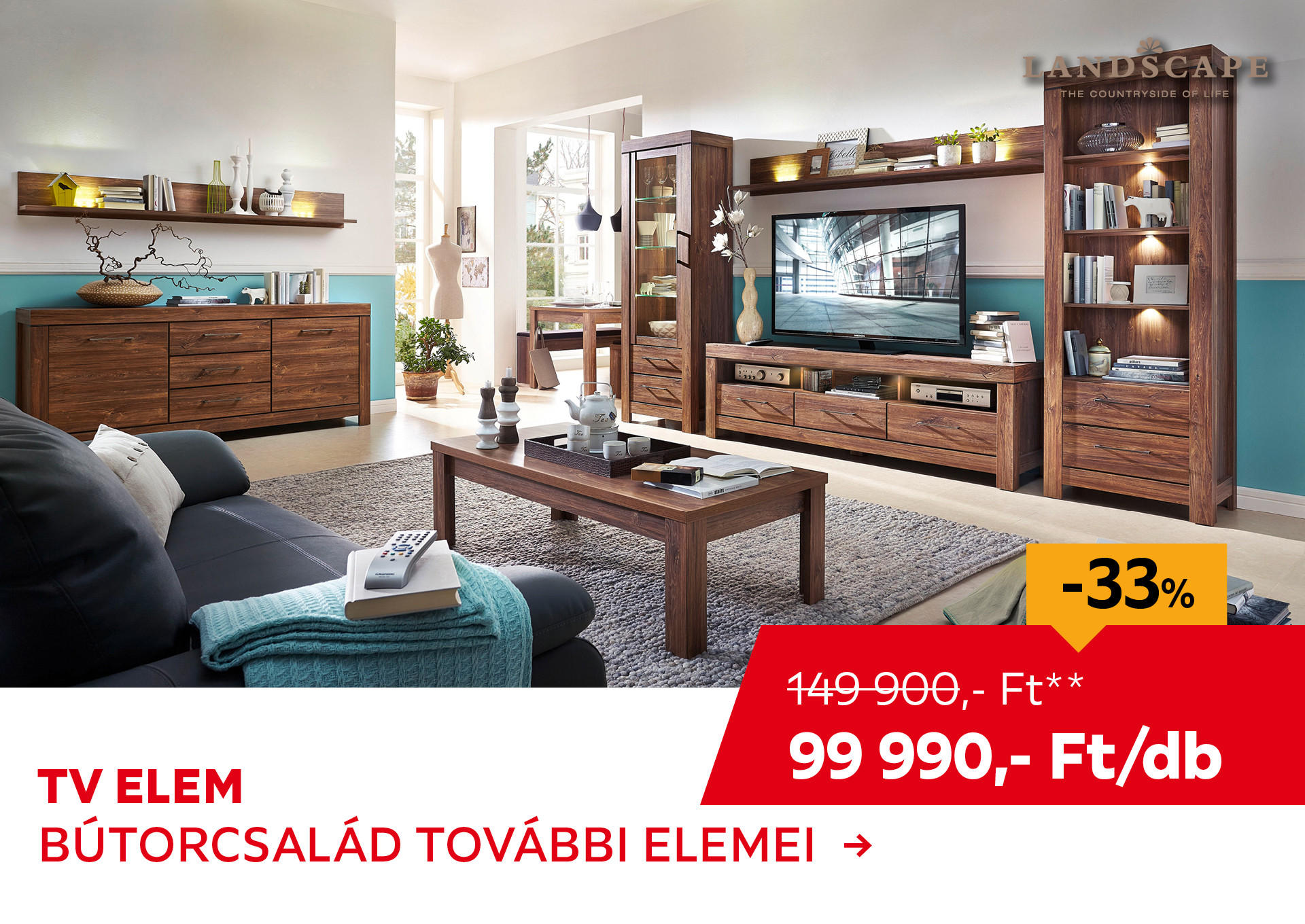 TV ELEM Kiemelt termék 149900 Ft.- helyett 99990 Ft.-