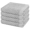 HANDTUCH Harmony 4er-Set - Hellgrau, Textil (50/100cm) - Ross
