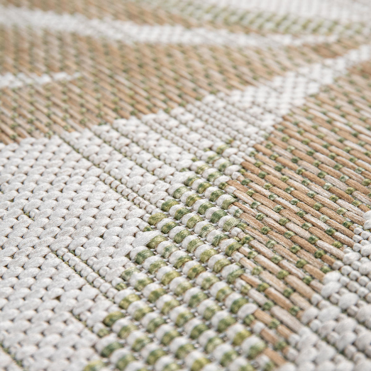 OUTDOORTEPPICH 80/150 cm Kuba 127 - Grün, Textil (80/150cm) - Paco Home