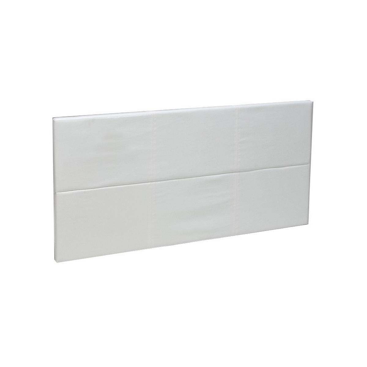 BETT Kopfteil / Kopteil 174x90x5 cm - Weiß - Weiß, Metall (5/90/174cm) - Weber Industries