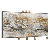 GEMÄLDE Klassik Schattenfugenrahmen Grau 200x100 cm - Grau, Holz (200/100cm) - YS-art gallery