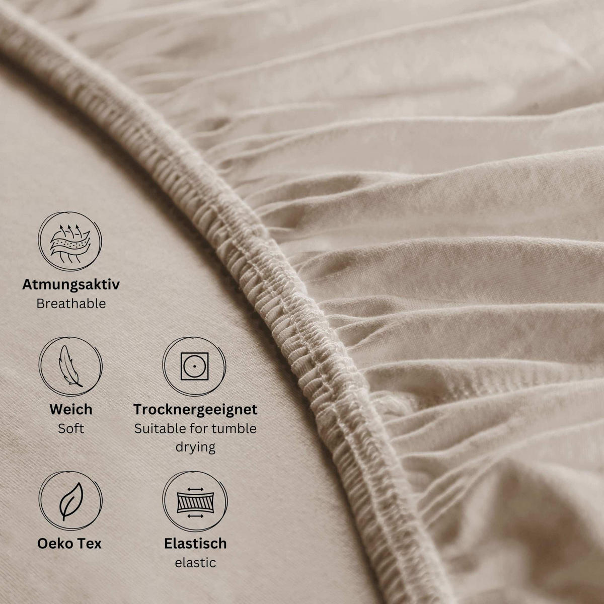 NAPÍNACIE prestieradlo FLAT - biela, textil (90/200cm) - Schöner Wohnen