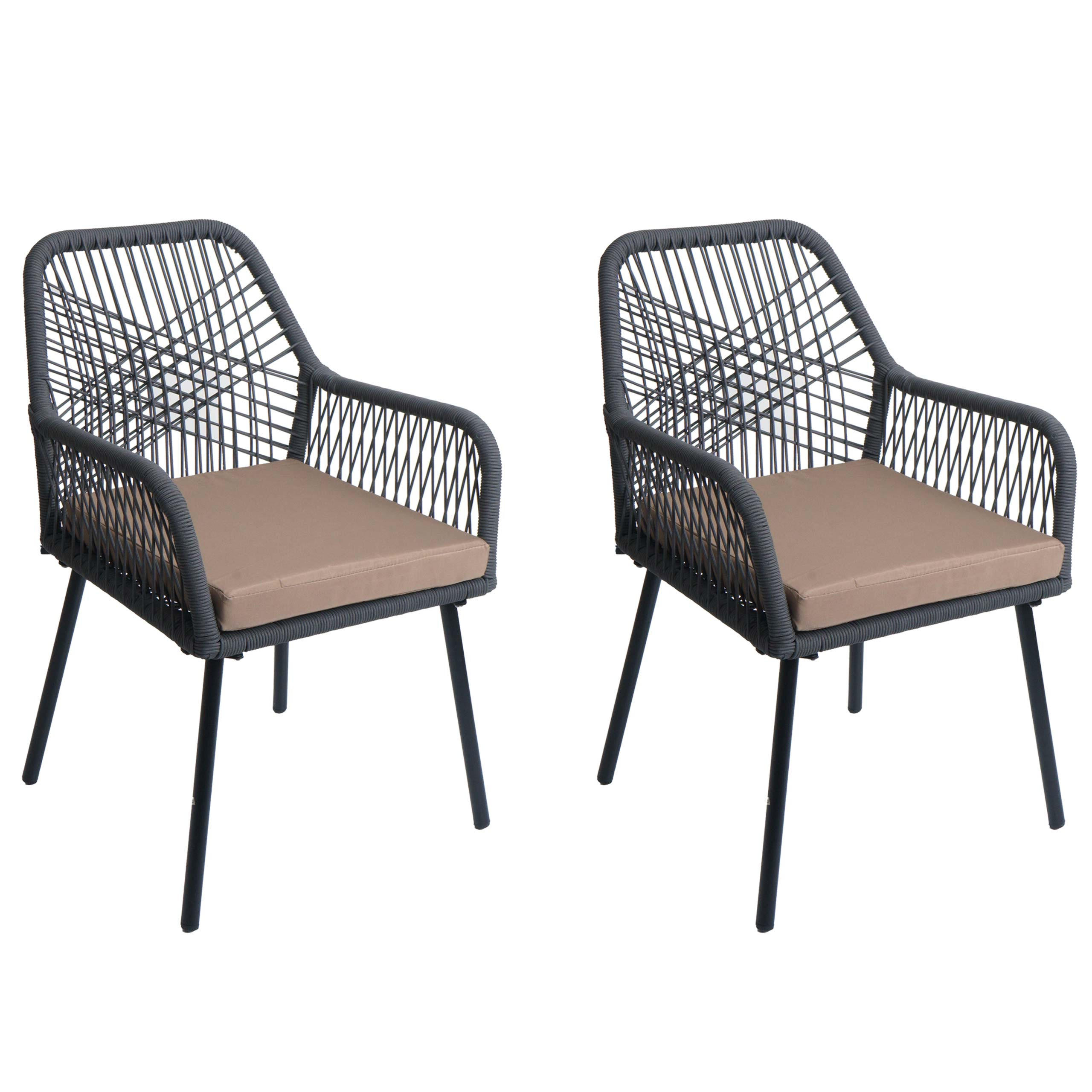 Proregal Gartenstuhl Beige 54x81x62 cm