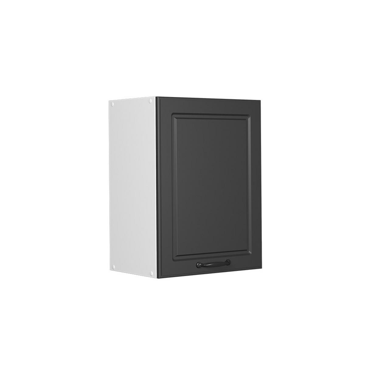 HÄNGESCHRANK R-Line Anthrazit Landhaus 45 cm - Anthrazit/Weiß, Holzwerkstoff (45/60/31cm) - Vicco