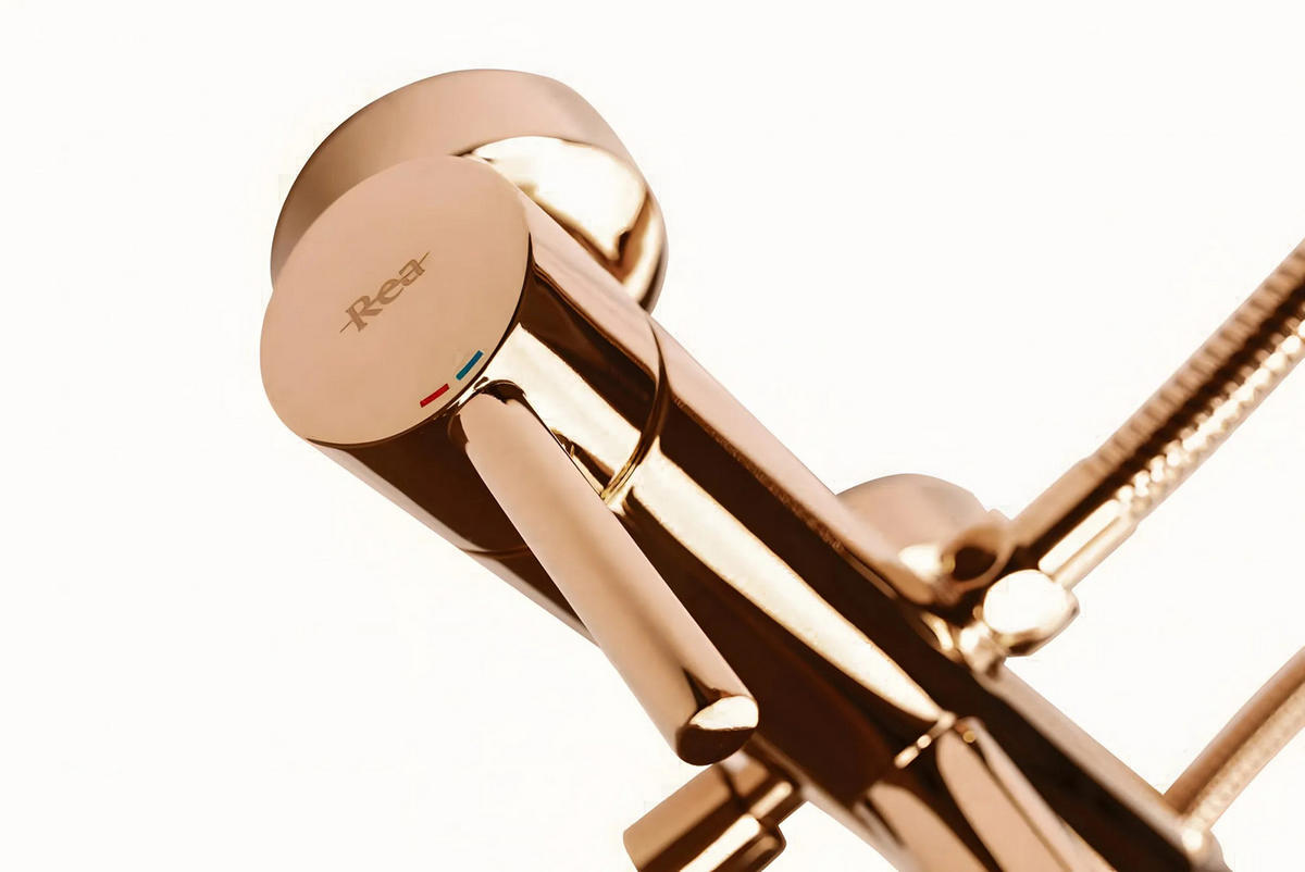WANNENARMATUR Rea Lungo Copper - Kupferfarben, Metall (25/4.5/19cm) - REA