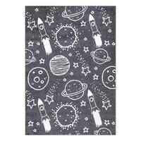 KINDERTEPPICH Anime 912 Grau 80x150 cm - Grau, Textil (80/150cm) - carpet city