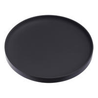 UNTERSETZER Tower Schwarz ø 10 cm - Schwarz, Kunststoff (10/10cm) - Yamazaki