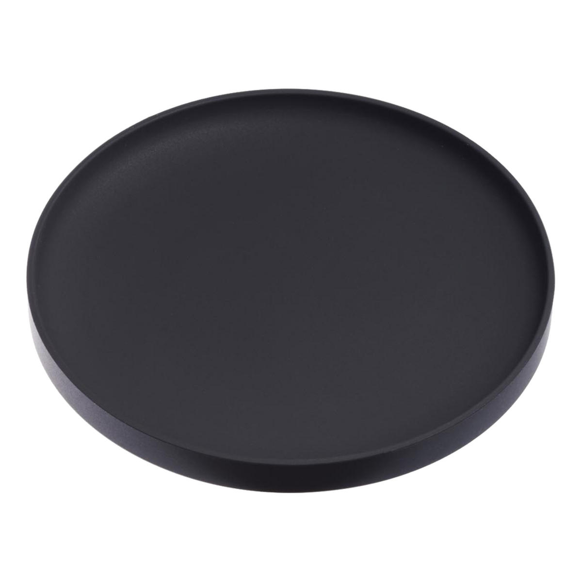 UNTERSETZER Tower Schwarz ø 10 cm - Schwarz, Kunststoff (10/10cm) - Yamazaki