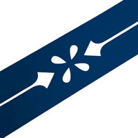 SICHTSCHUTZSTREIFEN Premium Dekor Verona Sichtschutz Enzianblau 2,55m - Blau, Kunststoff (255/19cm) - ZAUN|ZU
