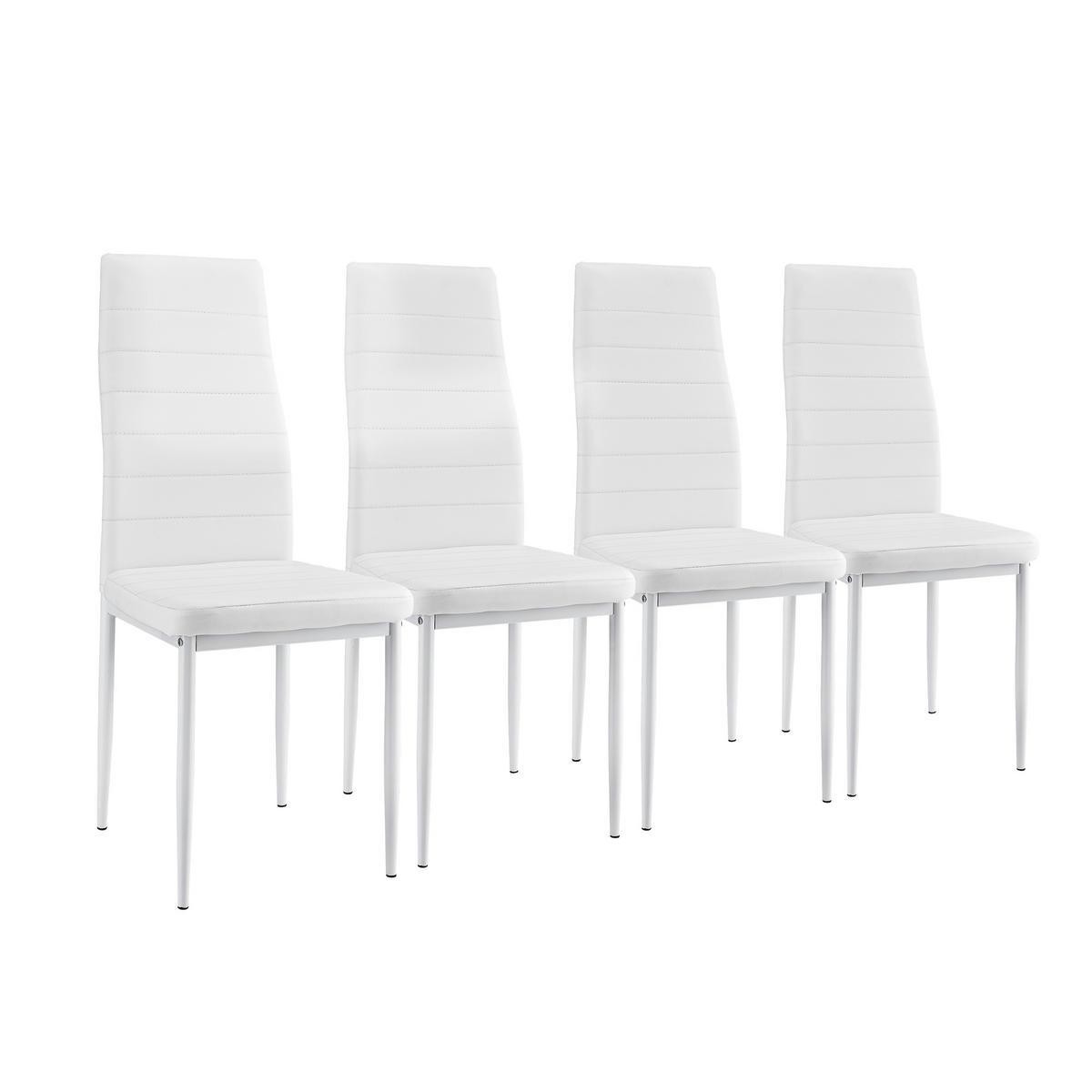 TISCHGRUPPE Bergen - Multicolor, Textil/Metall (105/75/60cm) - [en.casa]