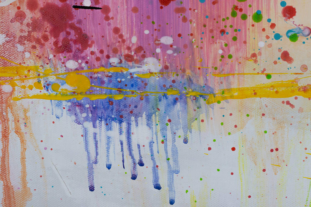 ACRYLBILD HANDGEMALT 120/60 cm - Multicolor/Grau, Holz/Textil (1.7/60cm) - KUNSTLOFT