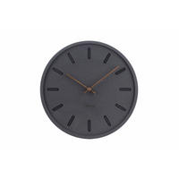 WANDUHR Design Schwarz 29/29 cm - Schwarz, Holzwerkstoff (0.44/29/1cm) - ONZENO