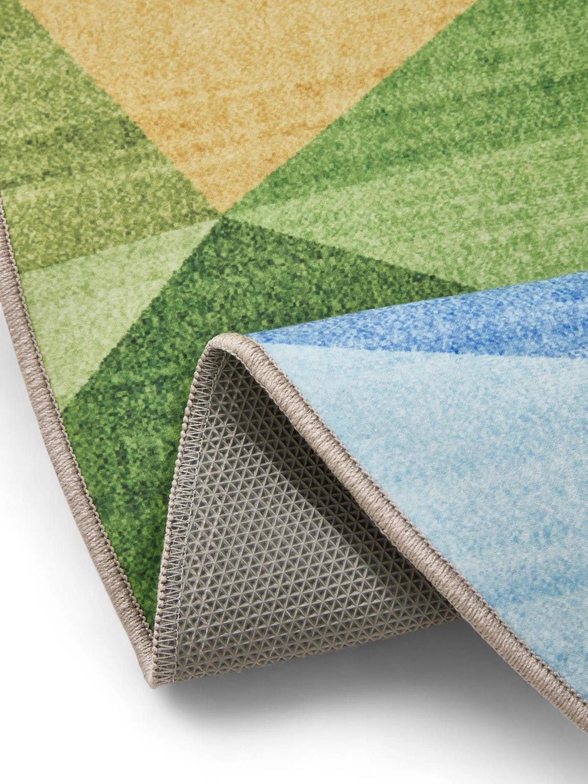 TEPPICH George waschbar ø 160 cm rund - Multicolor, Kunststoff (160/160cm) - benuta