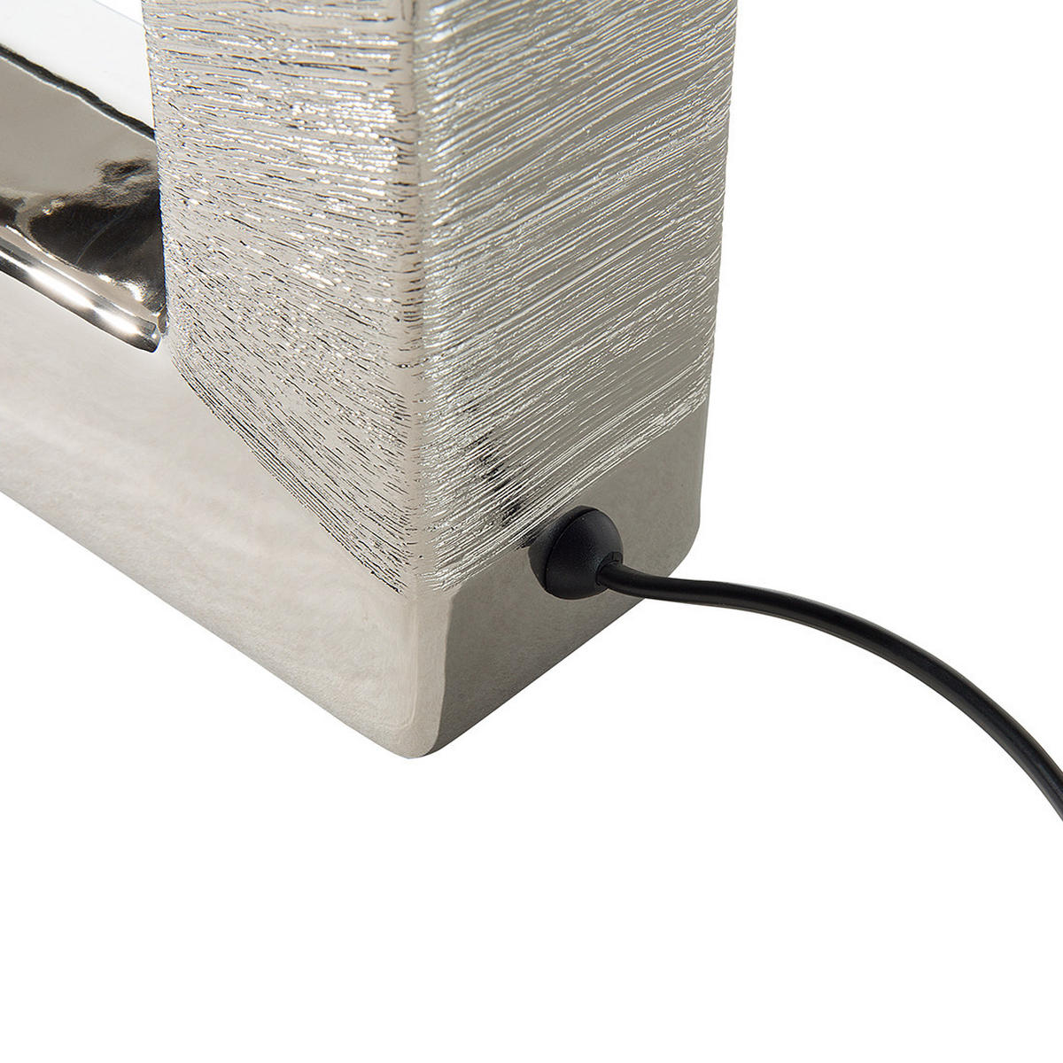 TISCHLAMPE Onyx 16/32/42 cm - Grau, Keramik (16/32/42cm) - Beliani
