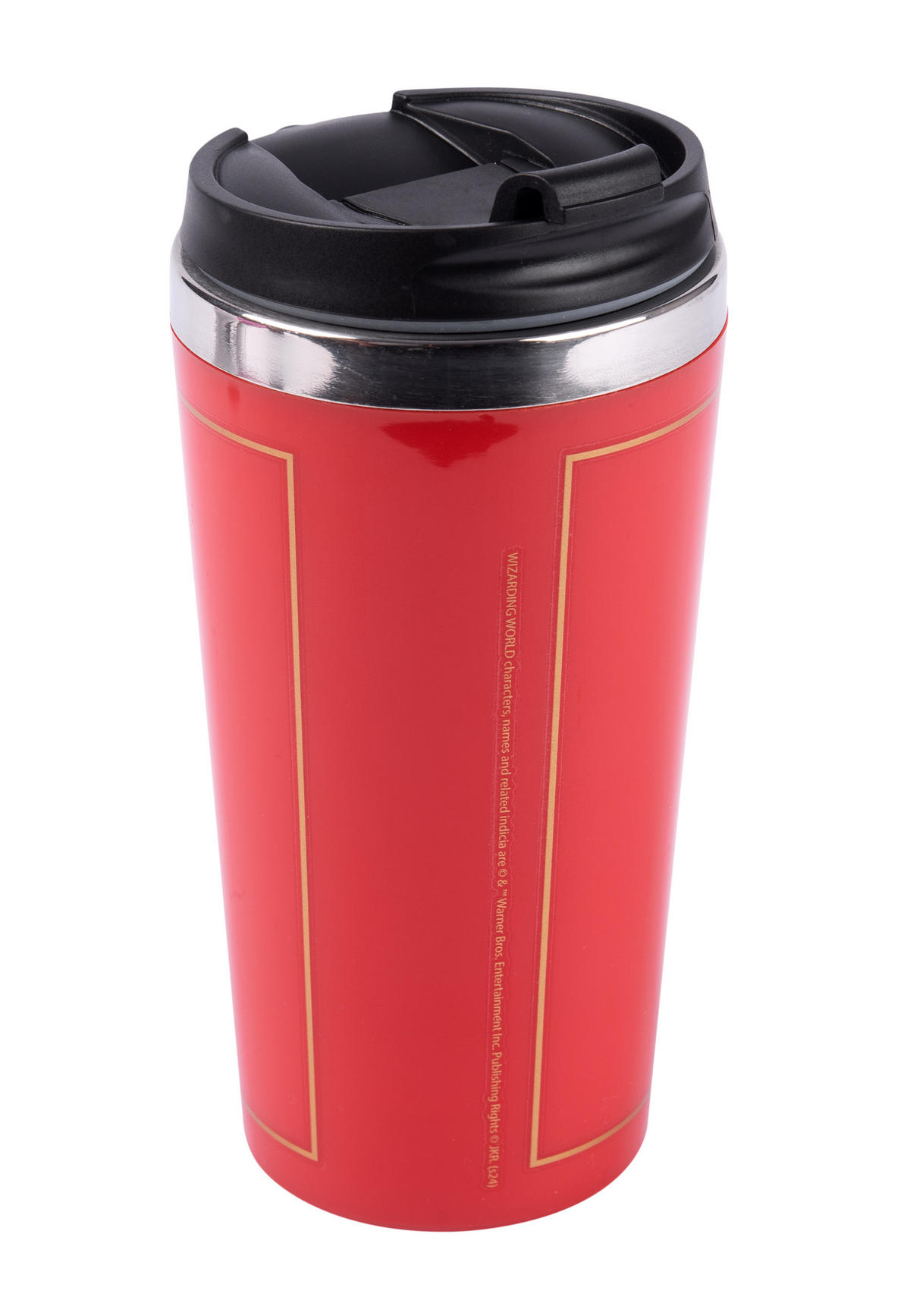 THERMOBECHER Harry Potter Hogwarts Coffee-To-Go Rot 350 ml - Rot, Kunststoff (0.35L) - United Labels