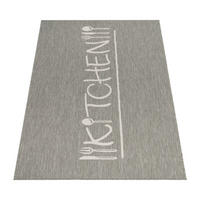OUTDOORTEPPICH 240/340 cm Kitchen 385 - Grau, Textil (240/340cm) - Paco Home