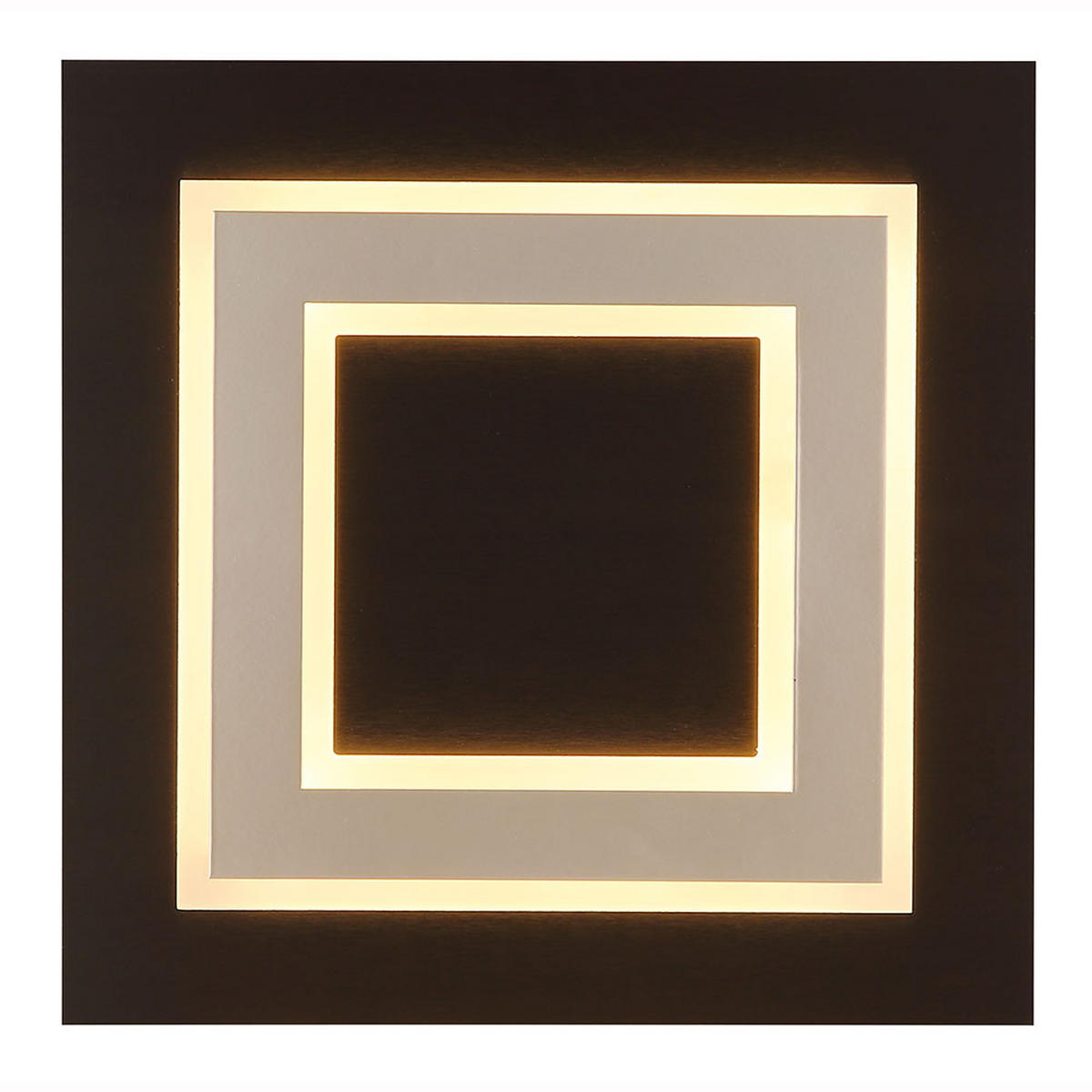 LED DECKENLEUCHTE JAYDEN Metall Grau - Grau, Metall (32/32/5.5cm) - Globo Lighting