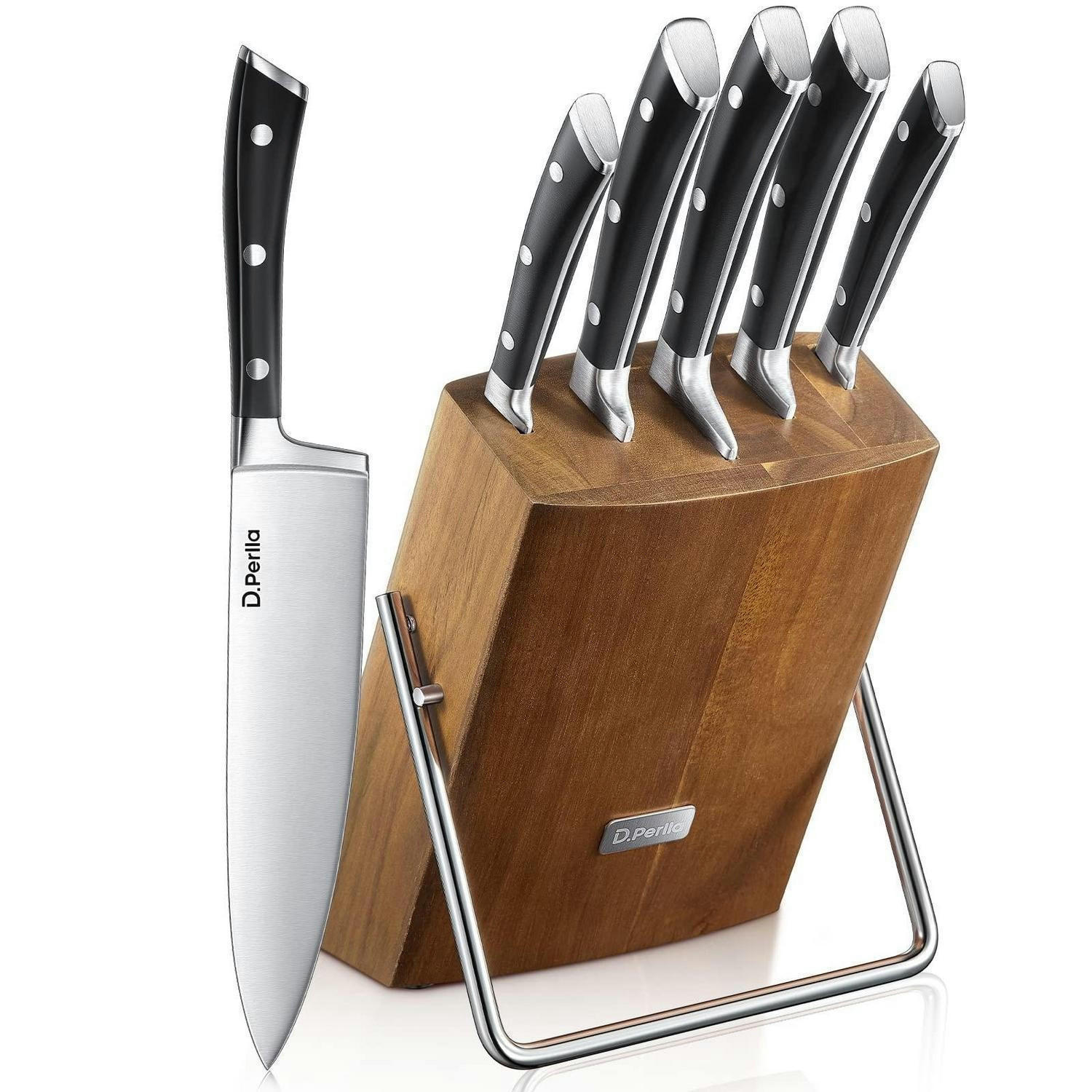 XXXLutz Messerblock Braun 22.4x9.4x35.8 cm