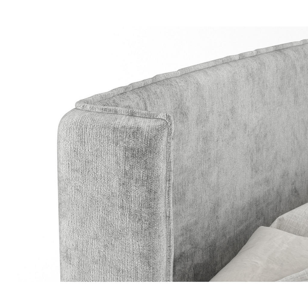 Thumbnail - Maison de Reve Kontinentalbett, Hellgrau, Textil, Buche, Kiefer, H3, Höhe ca. 20 cm, 160x200 cm, Oeko-Tex® Standard 100,...