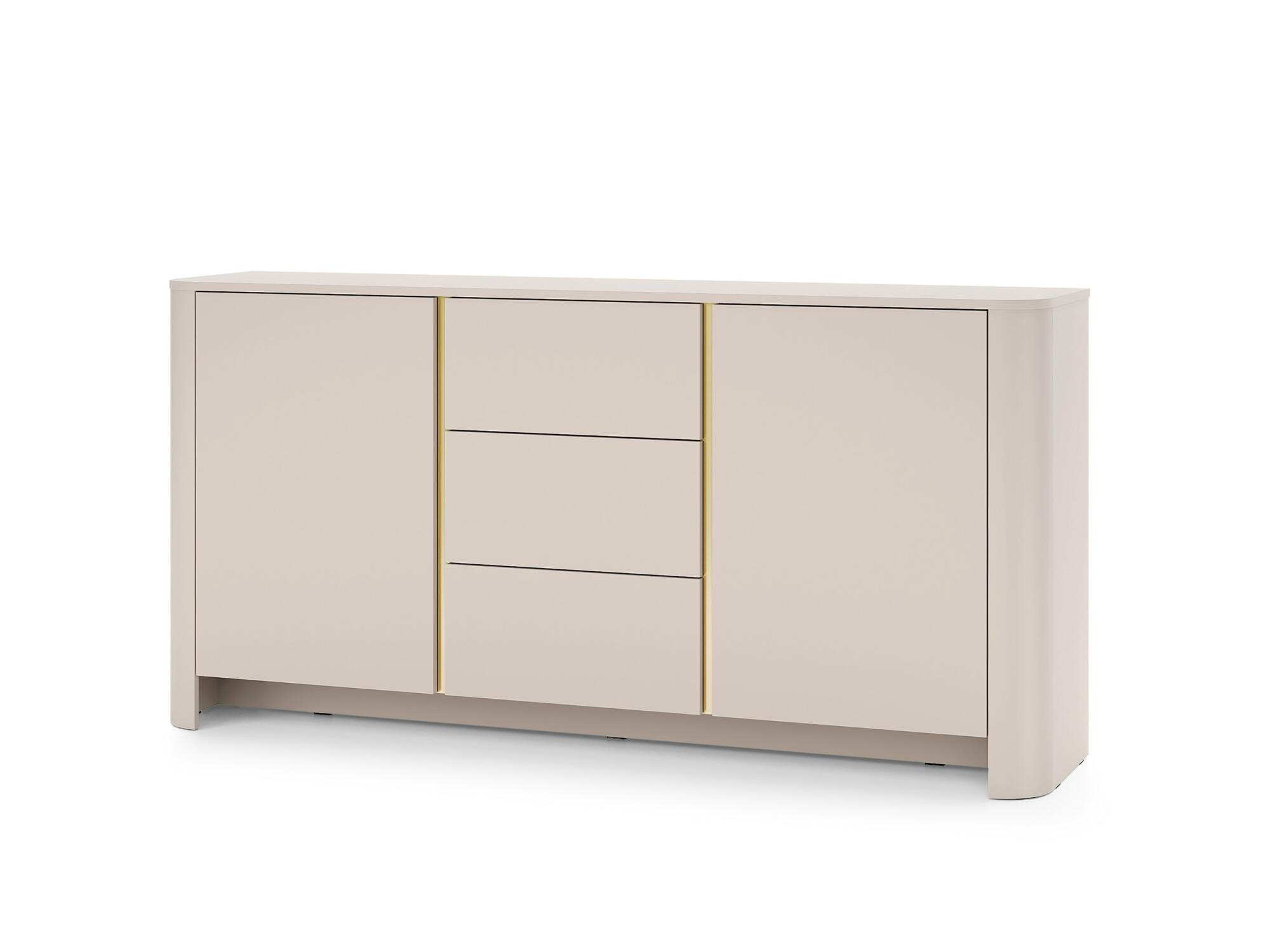 SIDEBOARD BARI Beige 168x39x84 cm - Beige, Holzwerkstoff (168/84/39cm) - FURNLUX