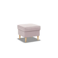 FUSSHOCKER FÜR SESSEL VELO, Rosa - Pink, Textil (49/40/49cm)