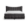 BOXBETT Nova In Rolf - Anthrazit, Holzwerkstoff/Textil (120/200cm) - Fun Möbel
