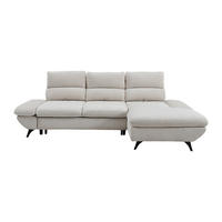 SCHLAFSOFA - 5 Personen - Stoff - Beige - - Beige, Textil (282/100/196cm) - Vente-Unique