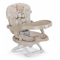 KINDER-SITZERHÖHUNG Smarty Pop - Braun, Kunststoff/Textil (42/50/37cm) - Cam il Mondo del Bambino S.p.A.