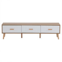TV-LOWBOARD Vintage Weiß 150/39/35 cm - Weiß, Holz (150/39/35cm) - PANGIVO