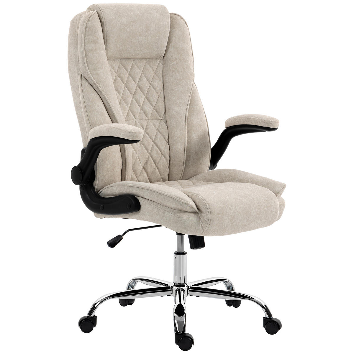 BÜROSTUHL Beige 70.0/70.0/122.0 cm - Beige, Textil (70/122/70cm)