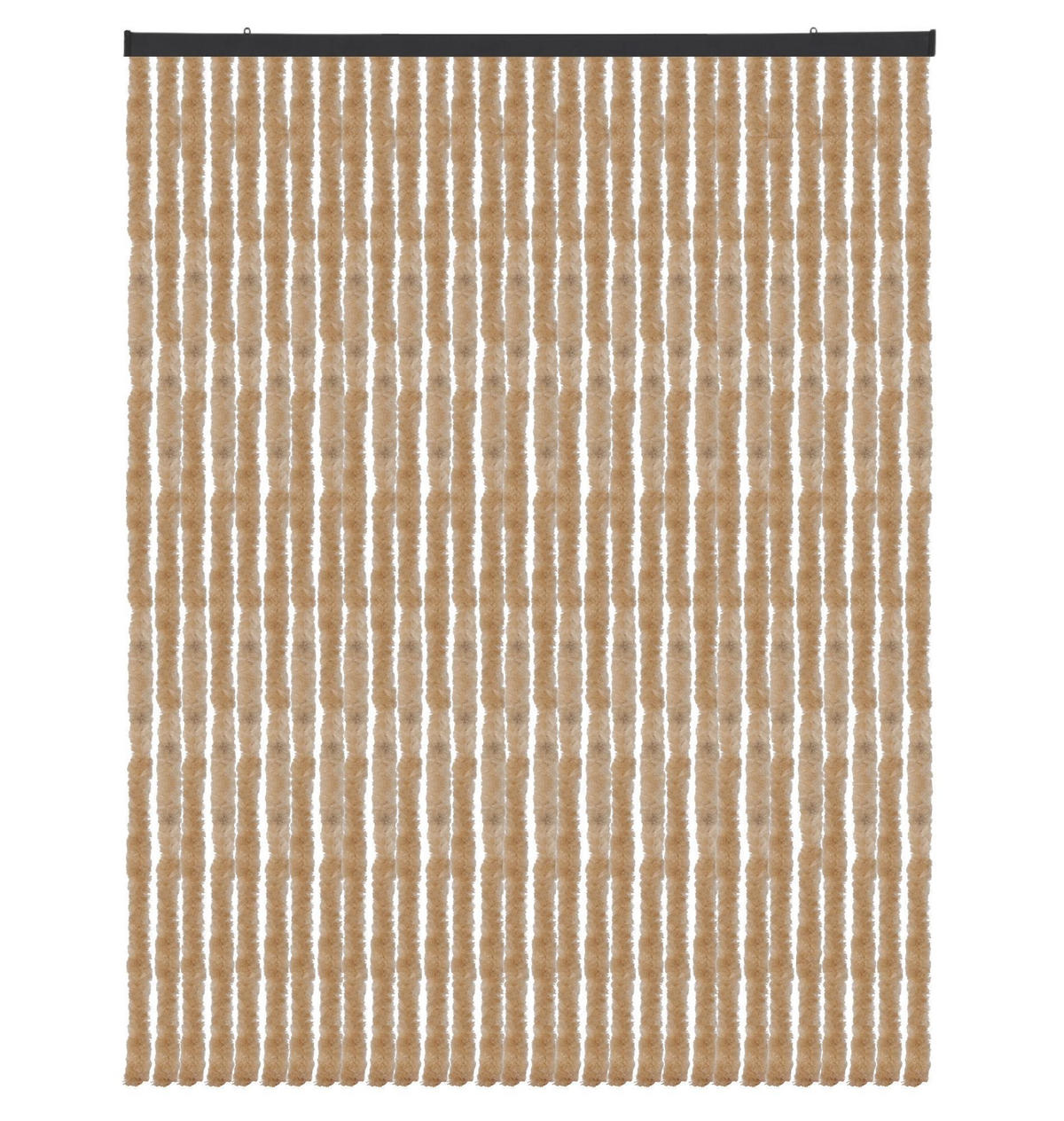 FLAUSCHVORHANG (140x220 cm) Türvorhang in "Beige" - Beige, Kunststoff (140/2/220cm) - Arsvita