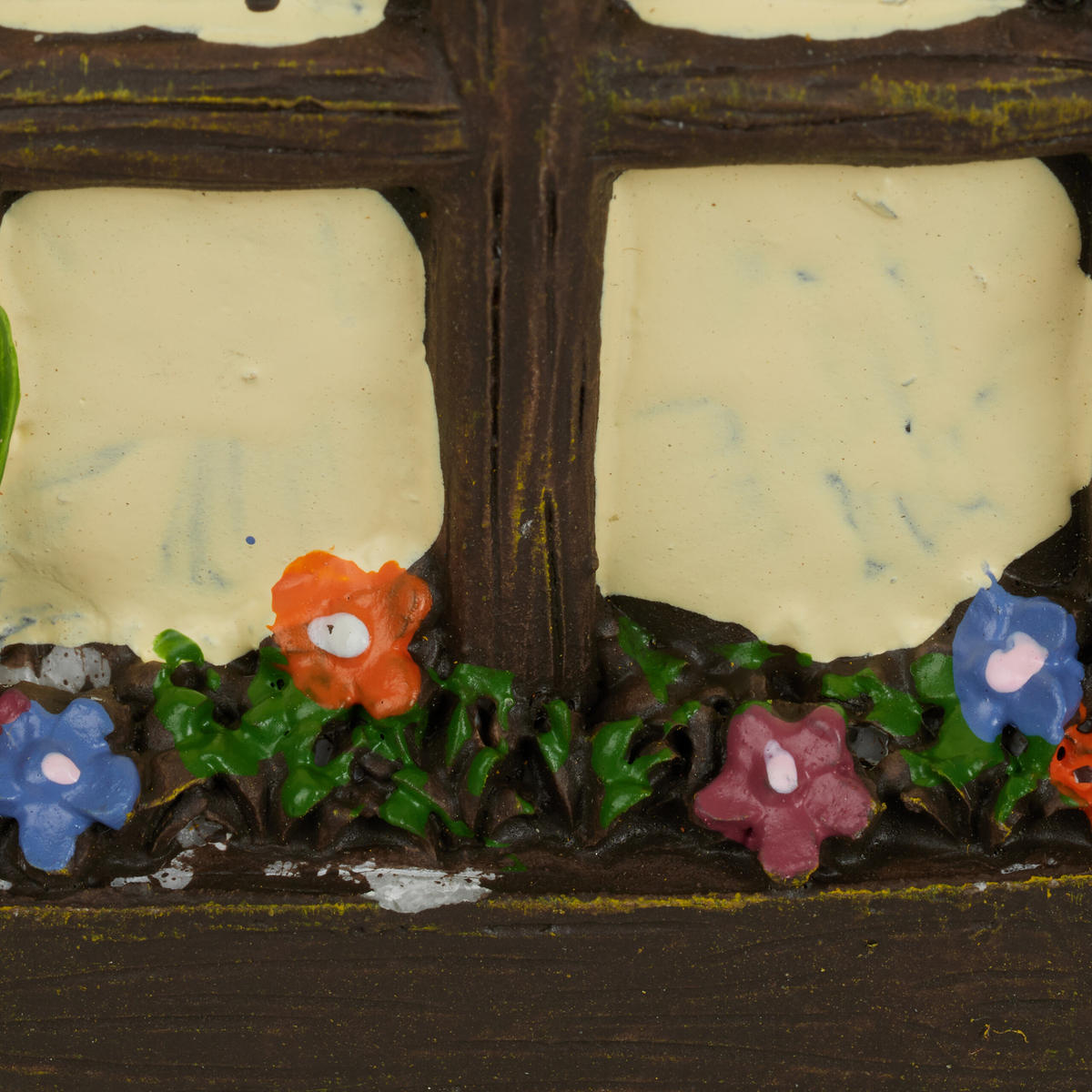 4-DIELNA súprava dverí pre víly - viacfarebná, plast (10/14/2cm) - Relaxdays