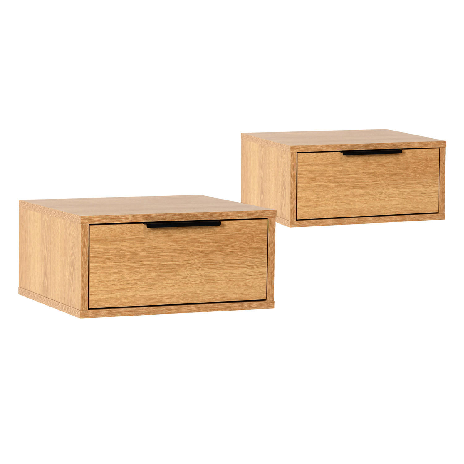 VS Venta-stock Nachttische Honigeiche 40x19x35 cm