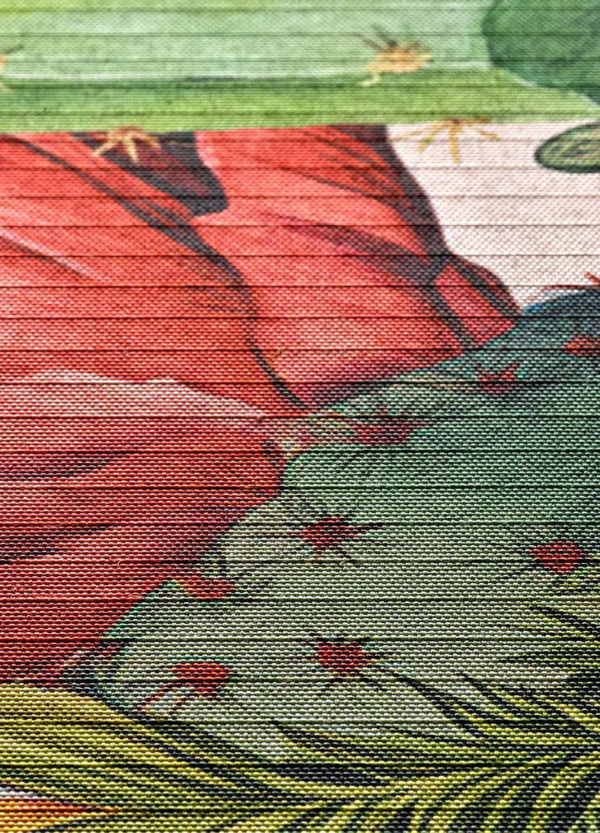 KÜCHENTEPPICH Mehrfarbig Ricci 52/100 cm - Multicolor, Kunststoff/Textil (52/100cm) - Atticgo