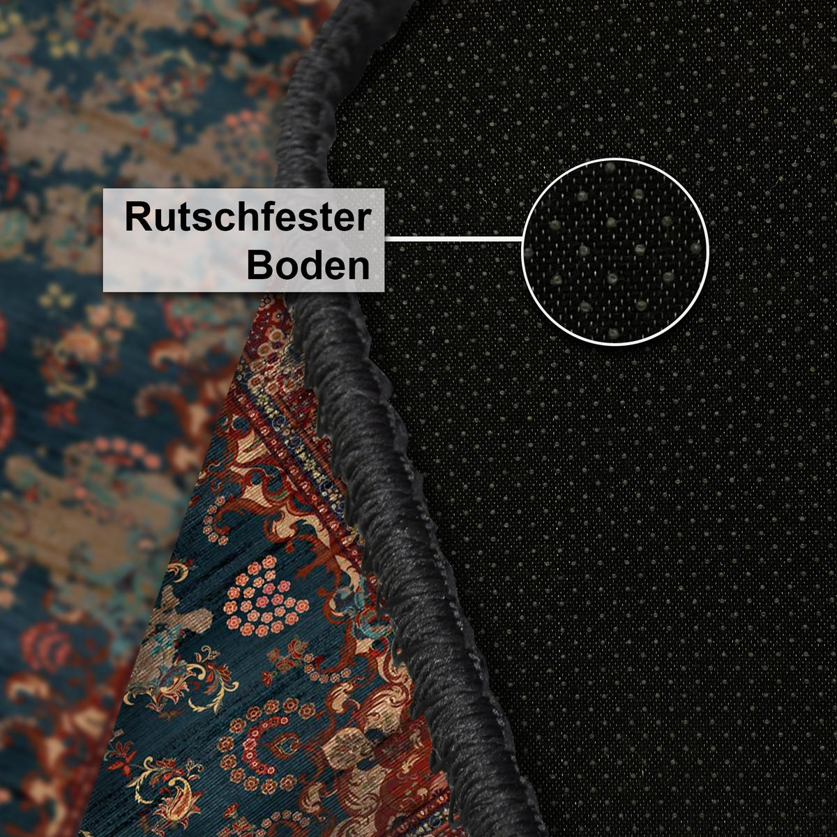 TEPPICH Kinevart 80x150 cm - Multicolor, Textil (80/150cm) - Bamyum