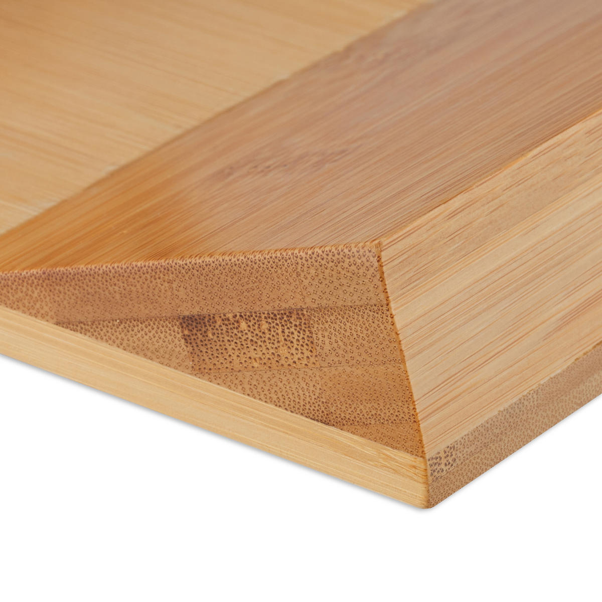 MESSERHALTER - Hellbraun, Holz (24/5.5/40cm) - Relaxdays