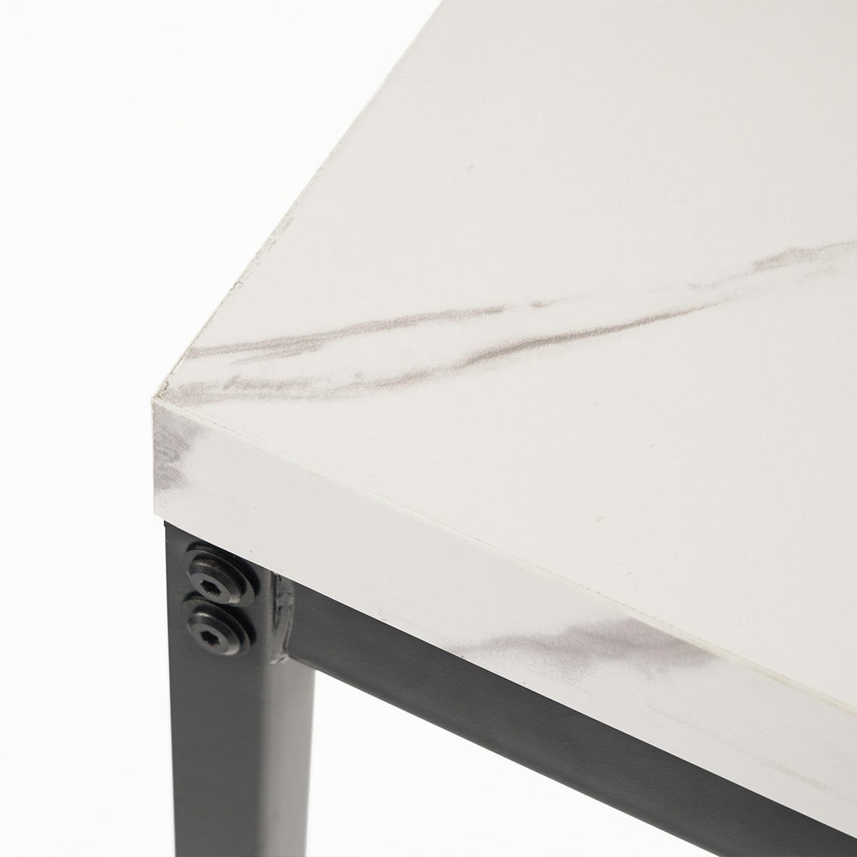 ESSTISCH 150/75/75 cm Weiß - Weiß, Holz/Metall (150/75/75cm) - Urban Meuble