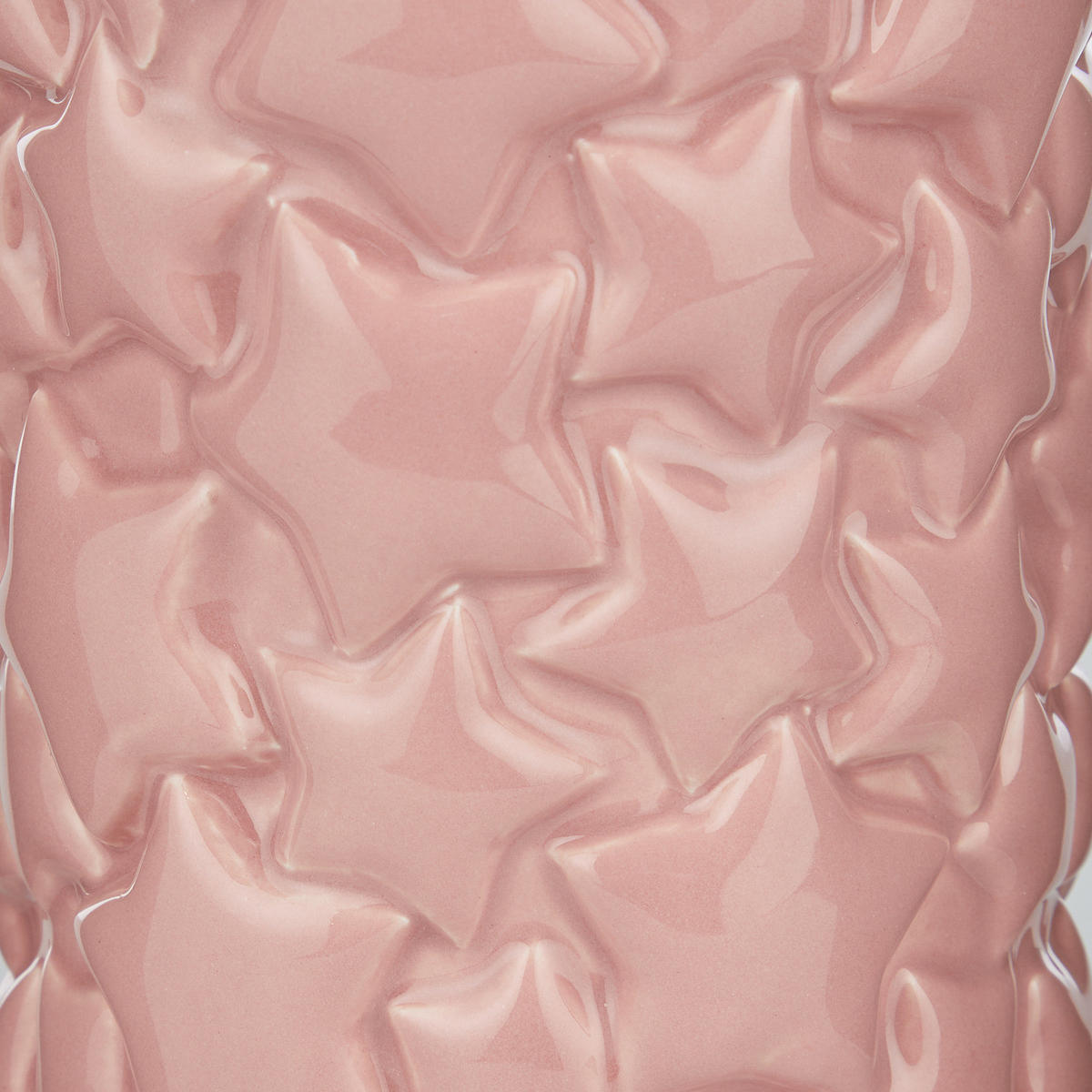 VASE Statement Sterne - Rosa, Stein (18cm) - Butlers