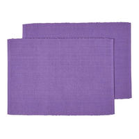 TISCHSET lila im 2er-Set 33/50 cm, 100% Baumwolle - Lila, Textil (33/50cm) - Homescapes